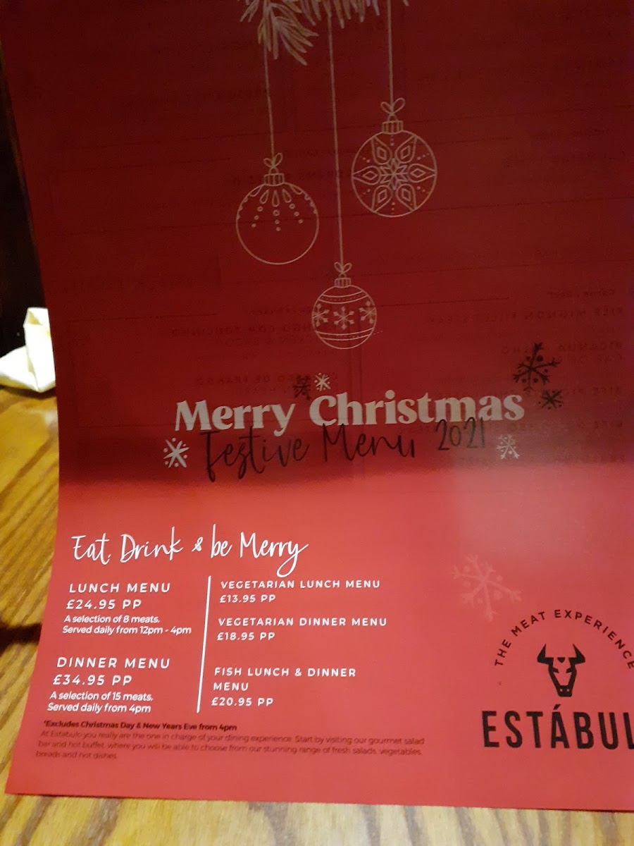 Menu Estabulo Rodizio Bar & Grill - Norwich-8