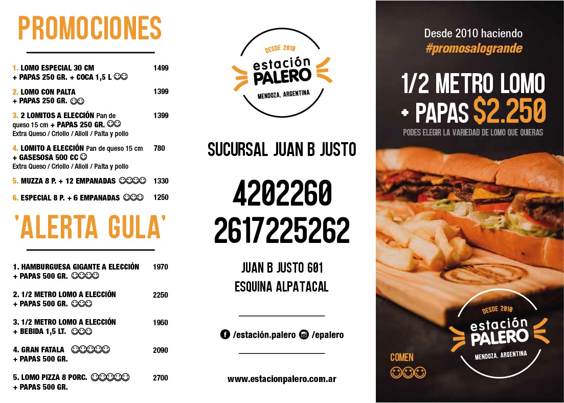 Menu Estación Palero Unimev-1
