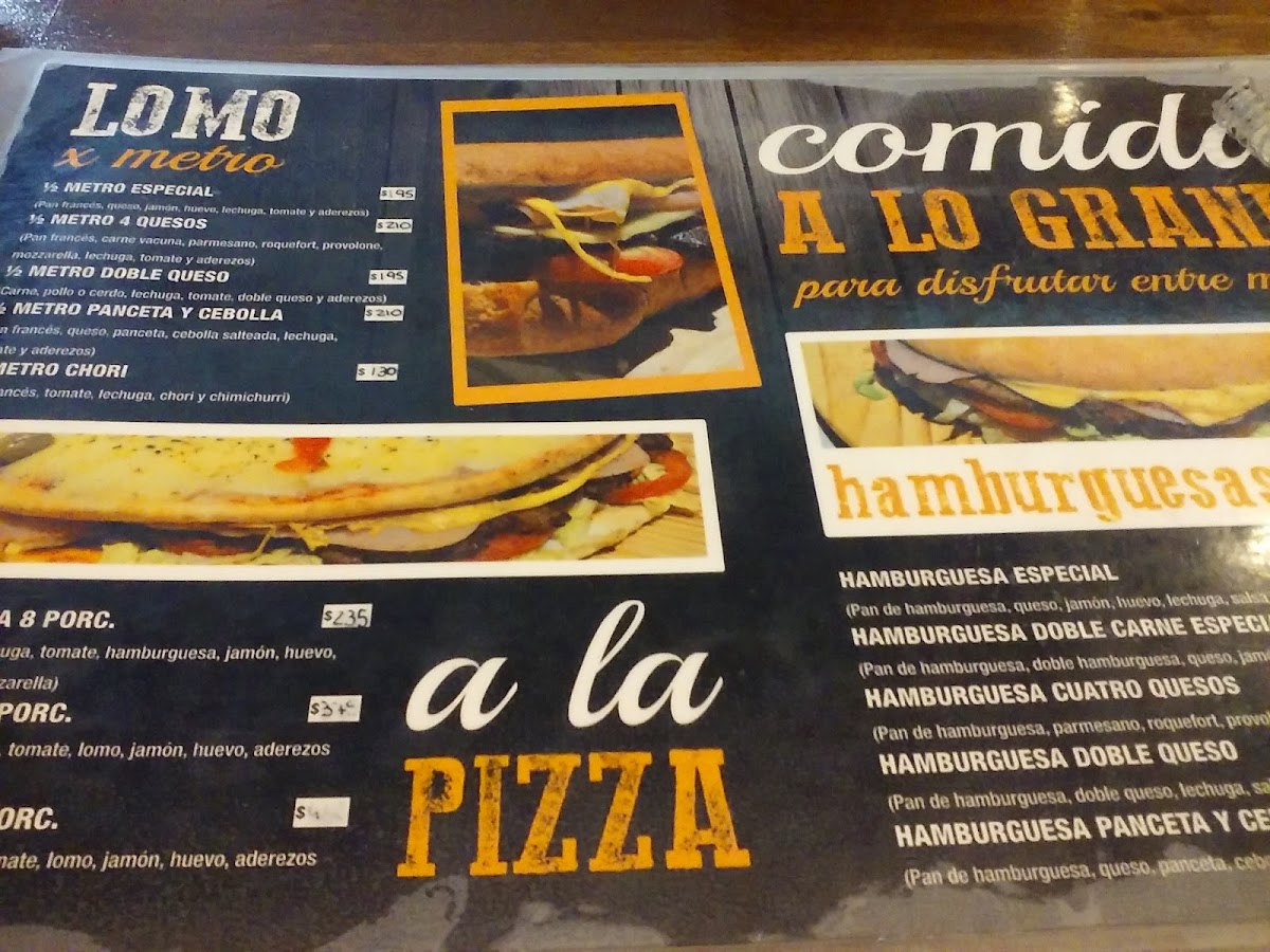 Menu Estación Palero Unimev-10