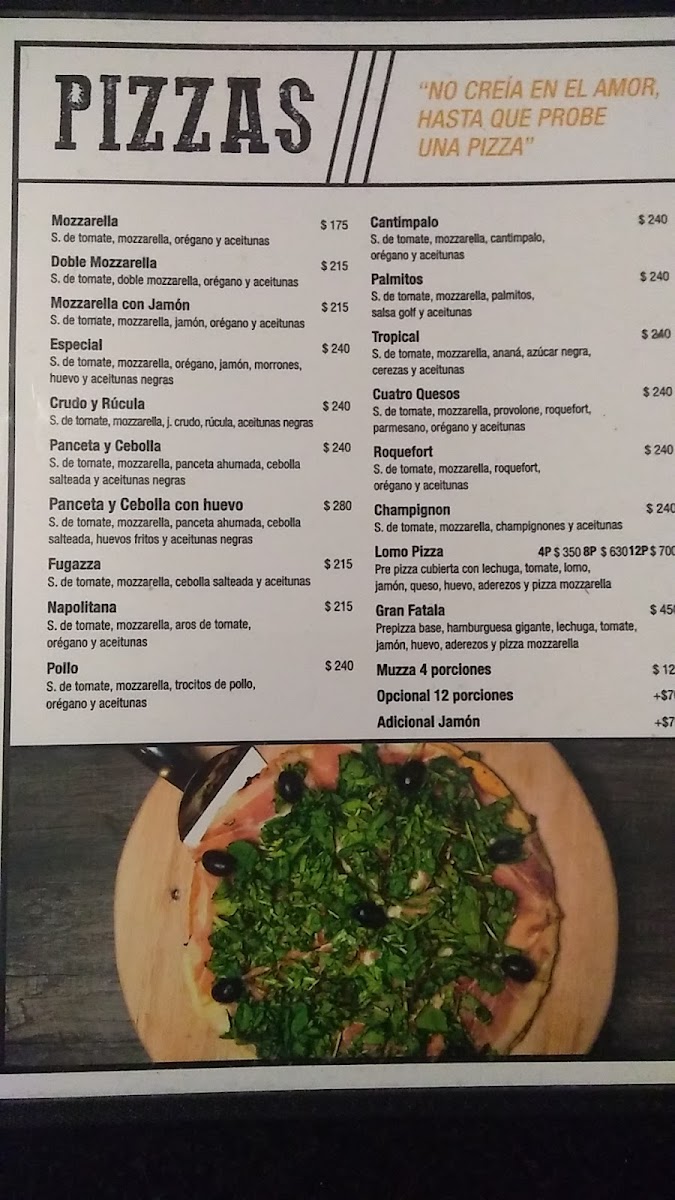 Menu Estación Palero Unimev-7