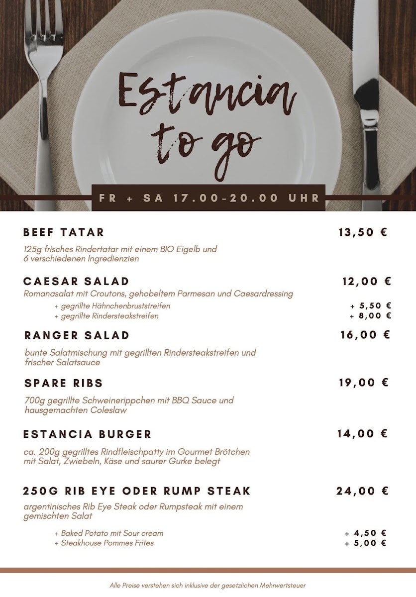 Menu Estancia Steakhouse Striesen-6