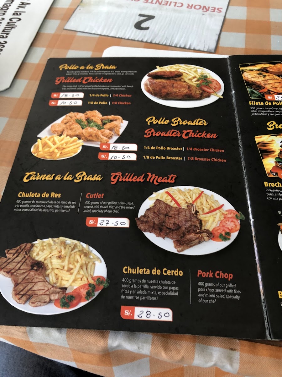 Menu Etapoy-3