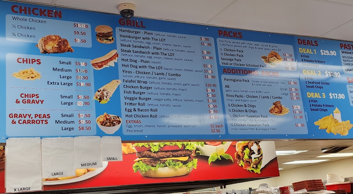 Menu Ethelton Takeaway & Pizza-10