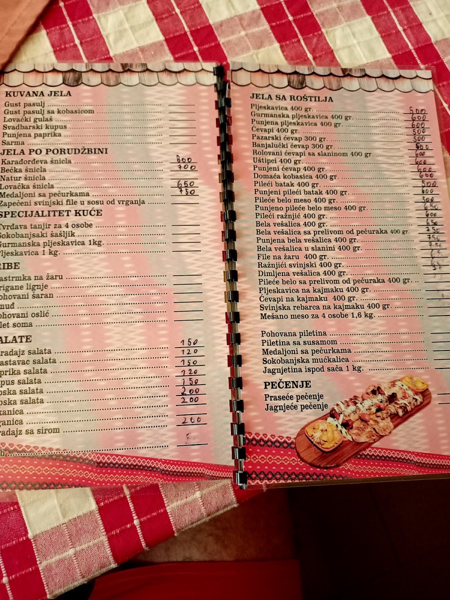Menu Ethno Restaurant Fortress-3