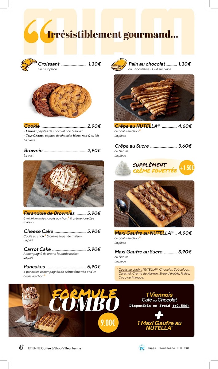 Menu Etienne Coffee & Shop Villeurbanne Gratte-Ciel-8