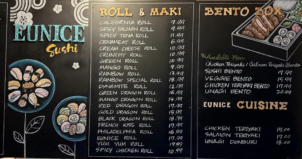 Menu Eunice Sushi-2