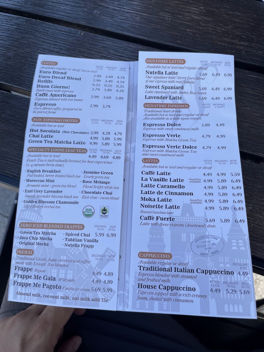 Menu Euro Caffe-9