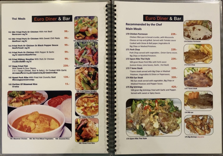 Menu Euro Diner & Bar-1