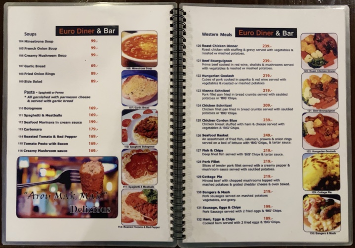 Menu Euro Diner & Bar-4