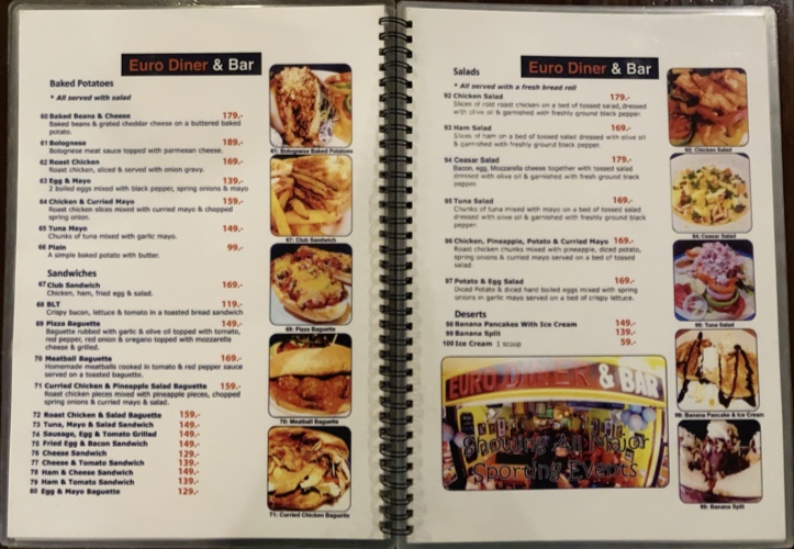 Menu Euro Diner & Bar-5