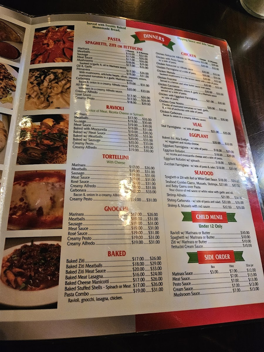 Menu Evelyn's Pizza-2