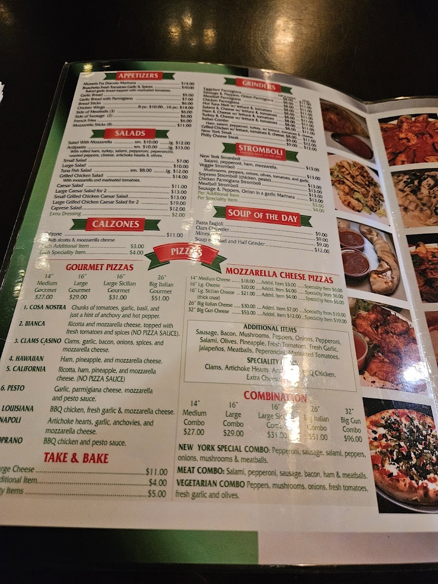 Menu Evelyn's Pizza-4