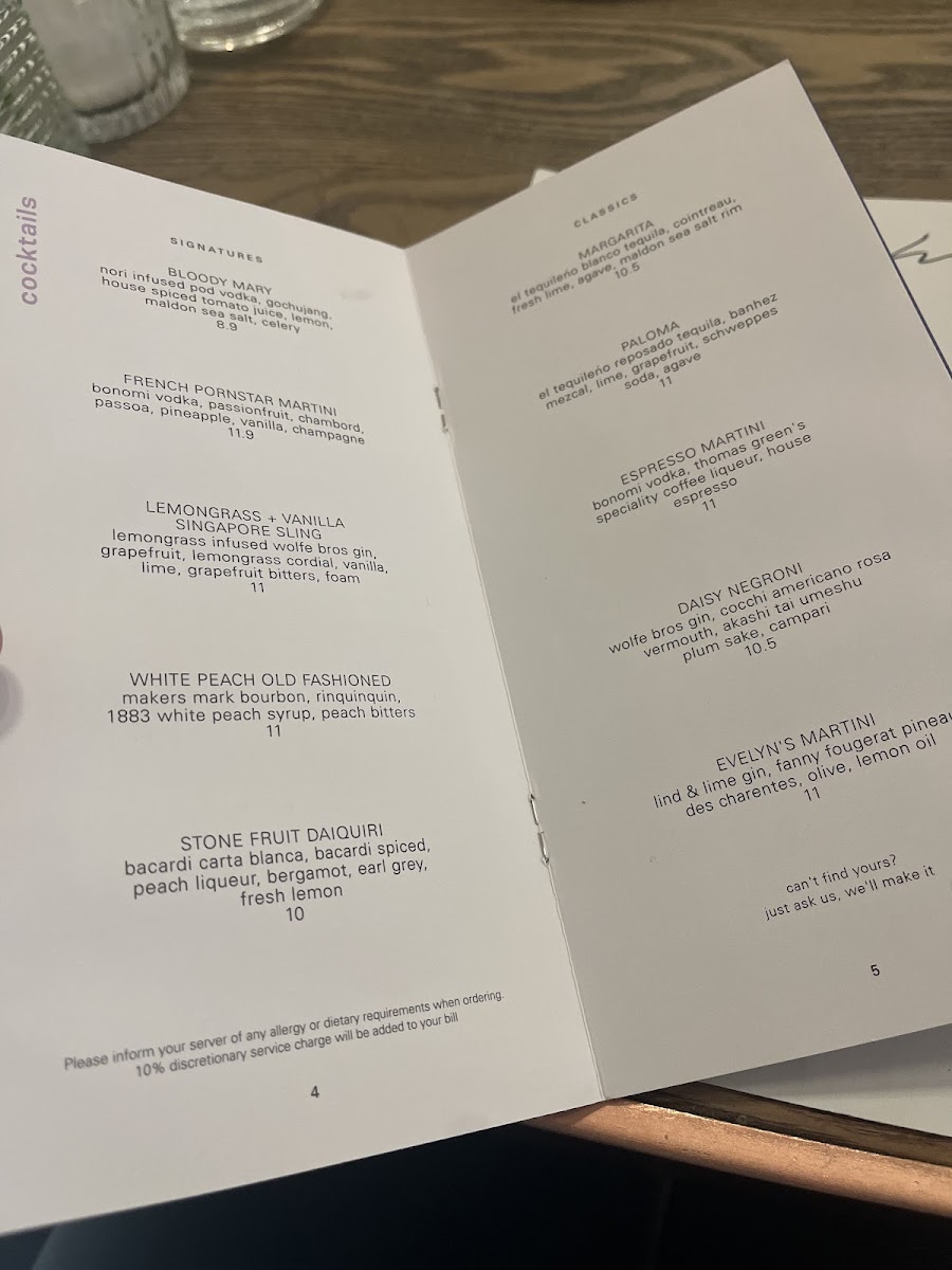 Menu Evelyn's-6