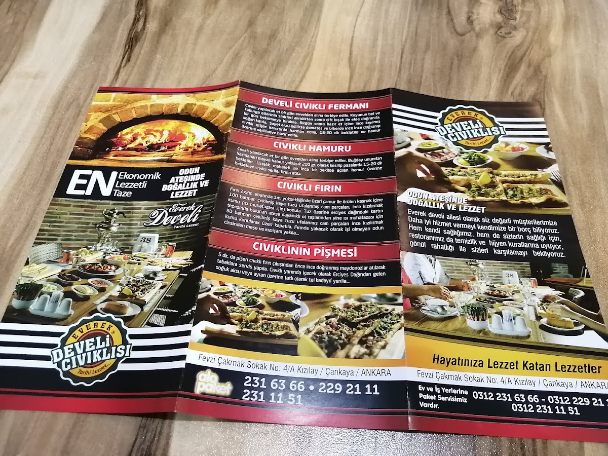 Menu Everek Develi Pide-2