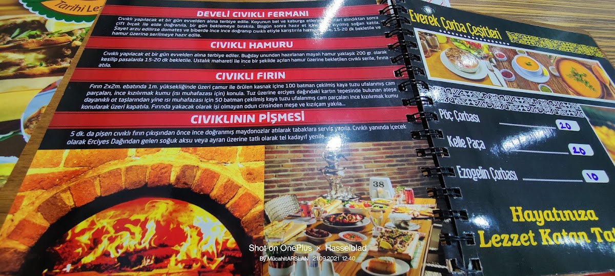 Menu Everek Develi Pide-4