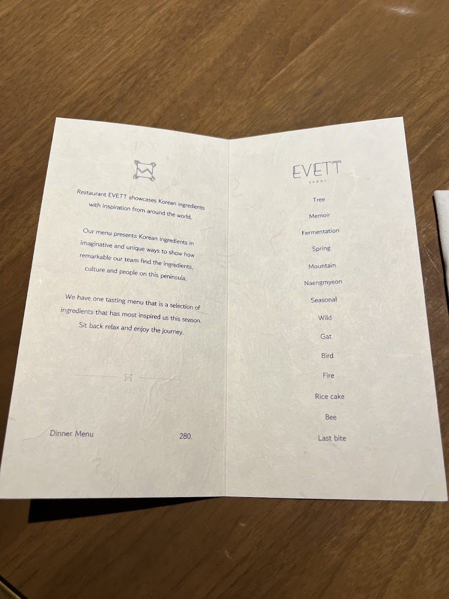Menu Evett-10