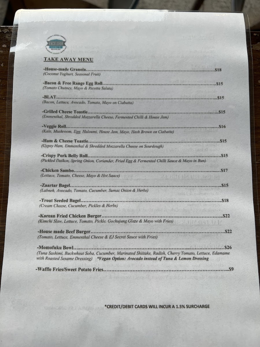 Menu Excelsior Jones-4