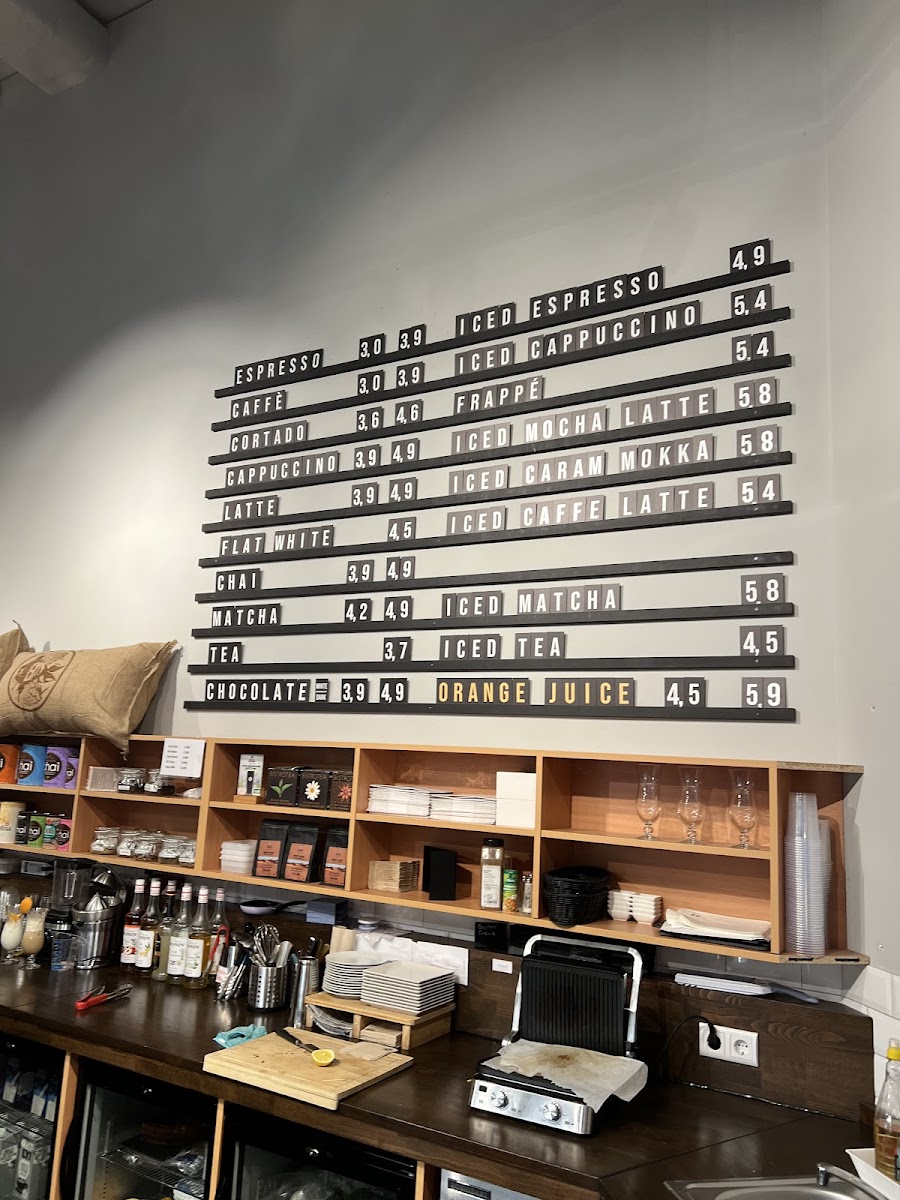 Menu Exclusive Coffee Alexanderplatz,gontardstr.10 10178 Berlin-1
