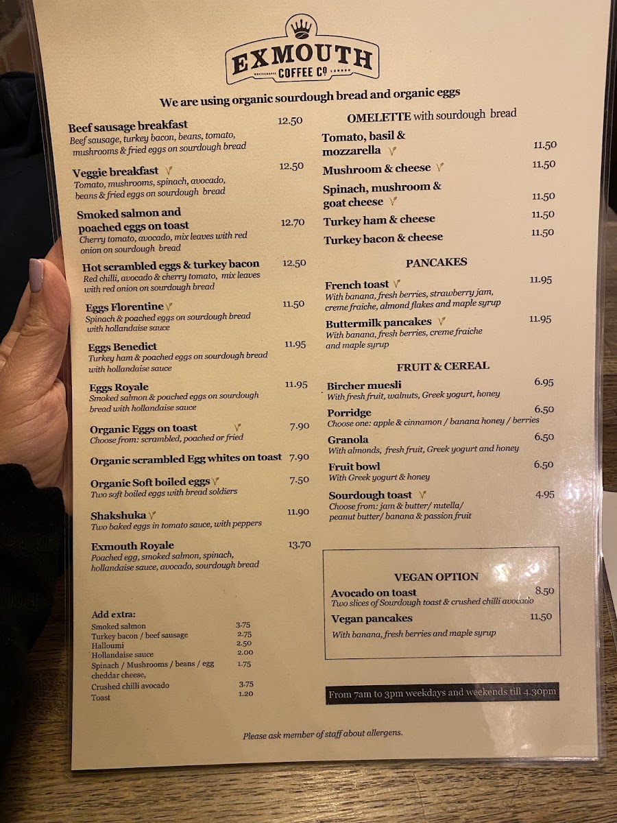 Menu Exmouth Coffee Company-8
