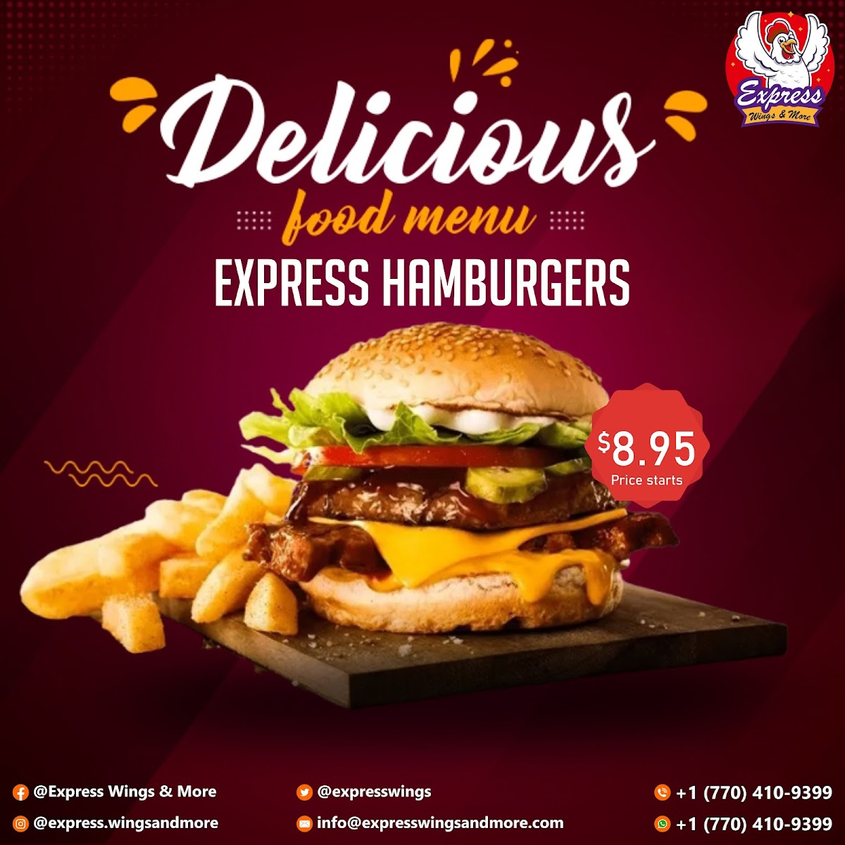 Menu Express Wings & More-3