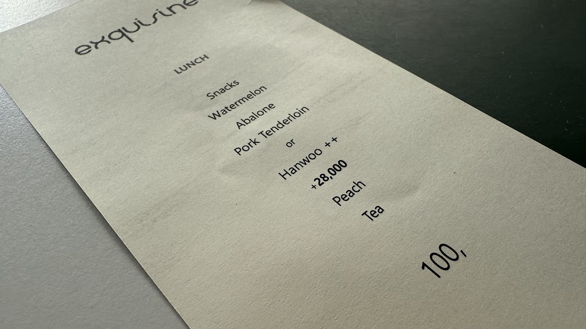 Menu Exquisine-1