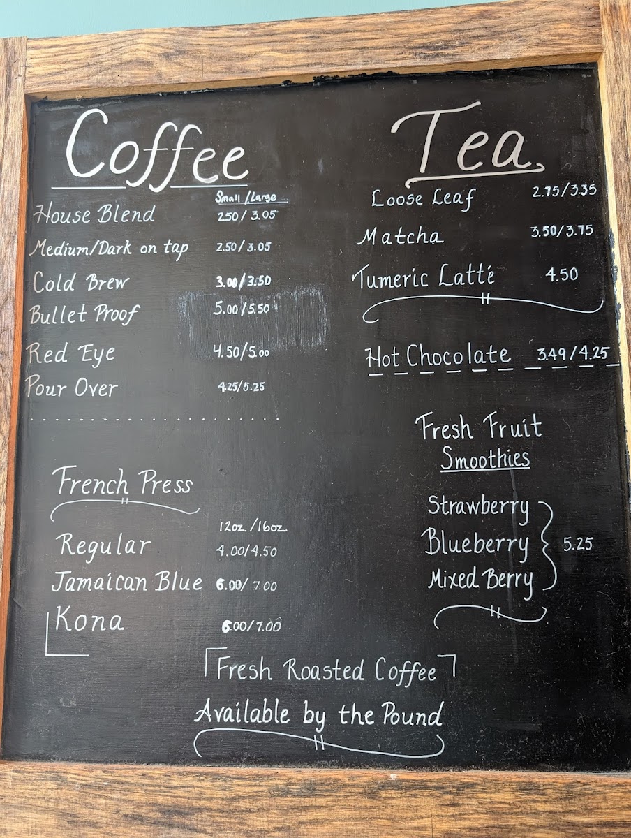 Menu Exquisite Corpse Coffee House-2