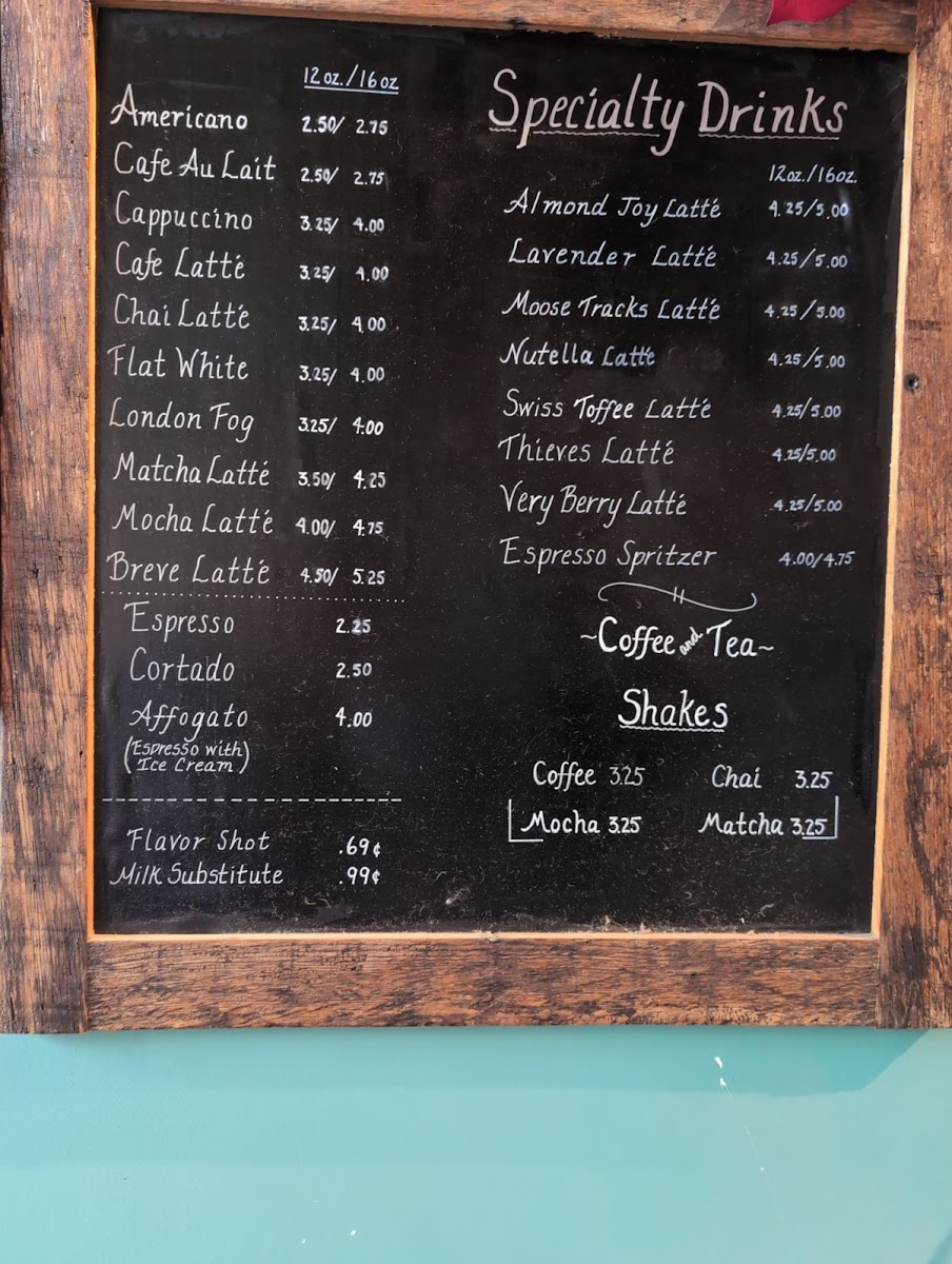 Menu Exquisite Corpse Coffee House-4