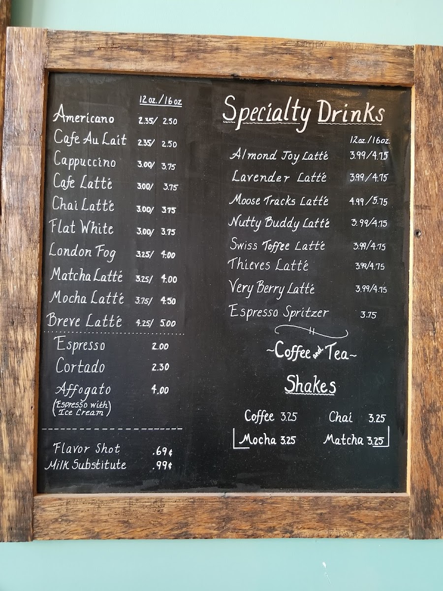 Menu Exquisite Corpse Coffee House-5