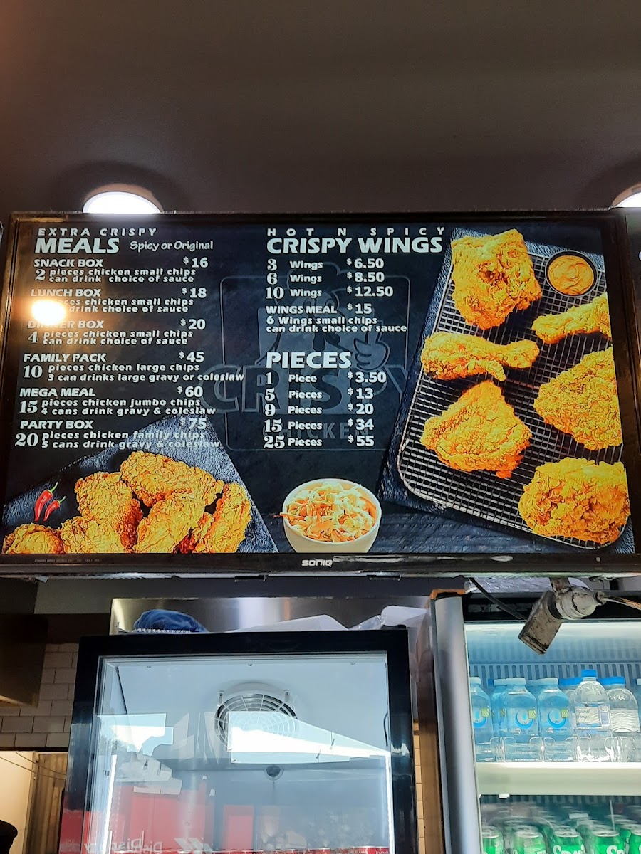Menu Extra Crispy - Merrylands-1