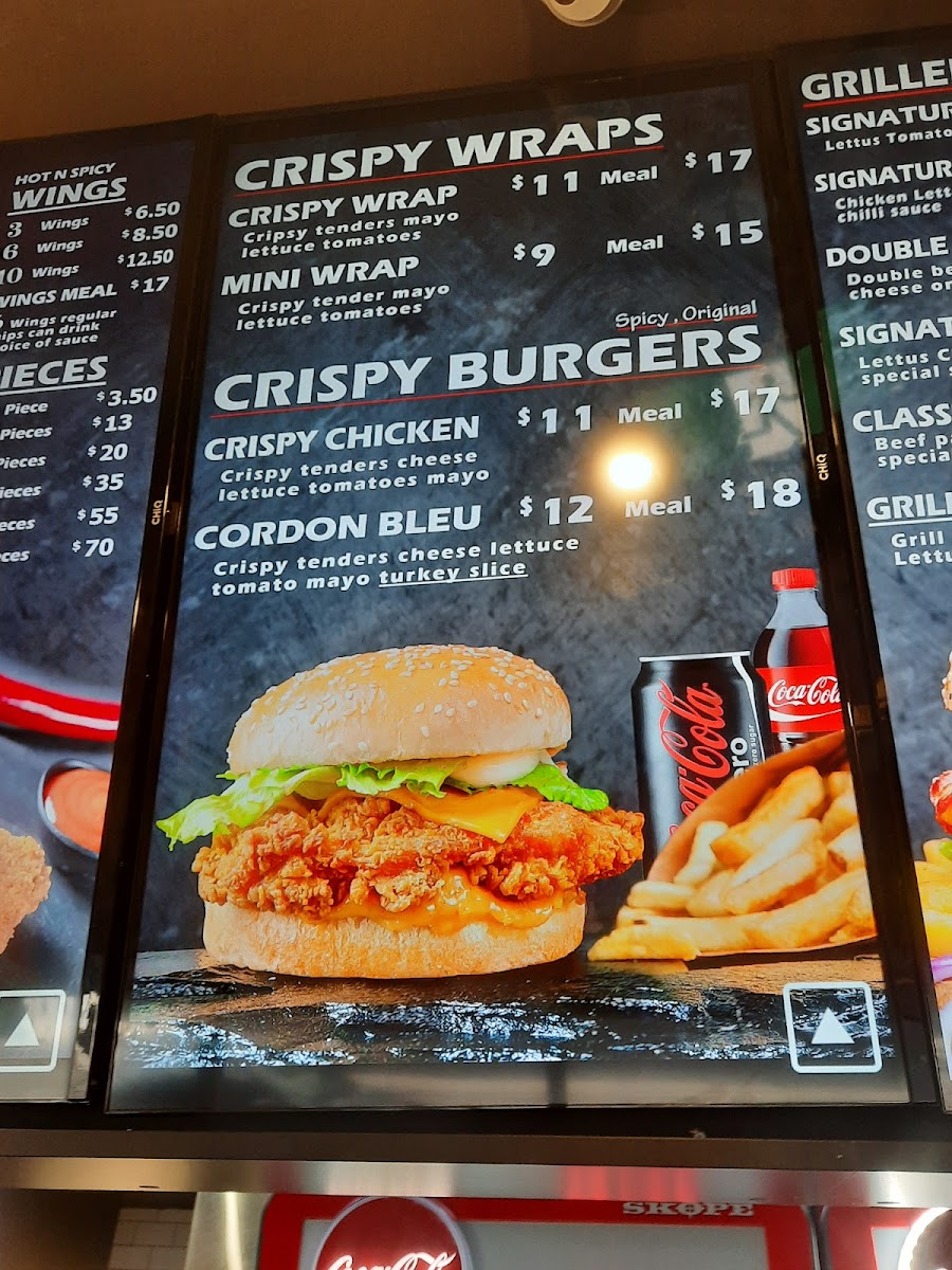 Menu Extra Crispy - Merrylands-8