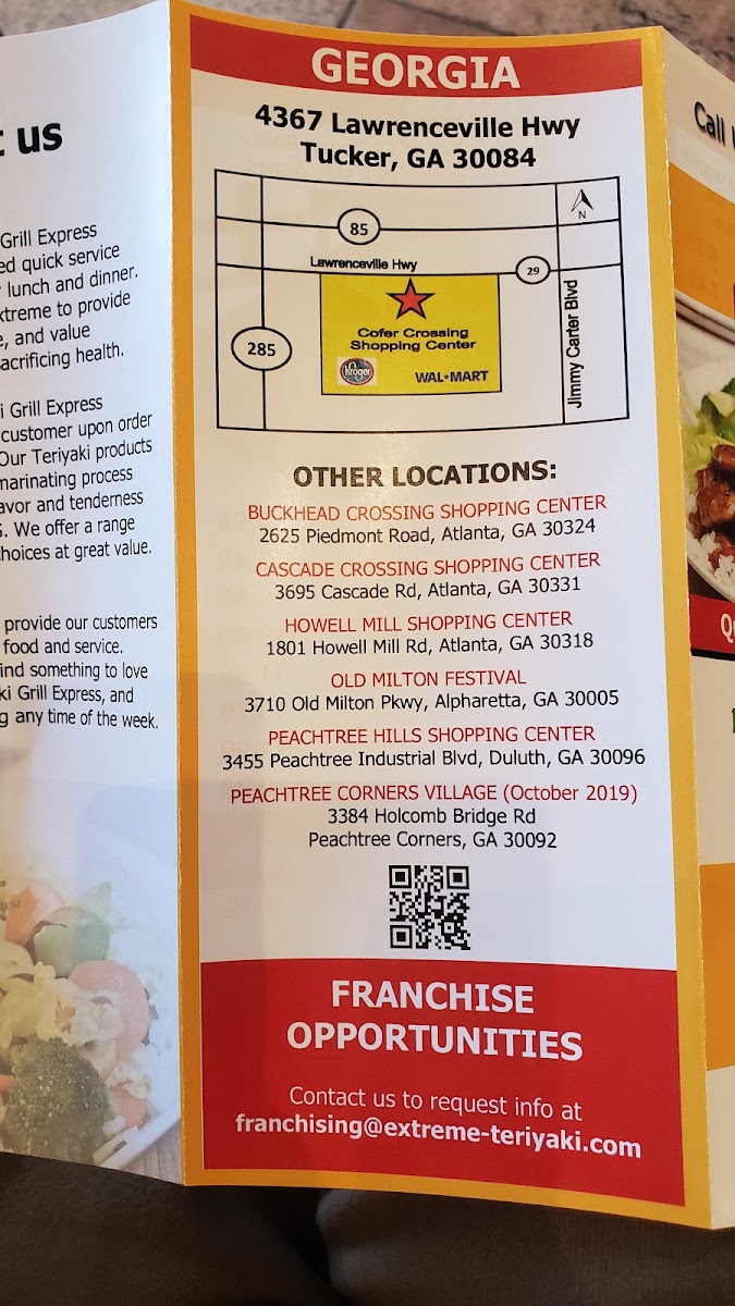 Menu Extreme Teriyaki Grill Express-9