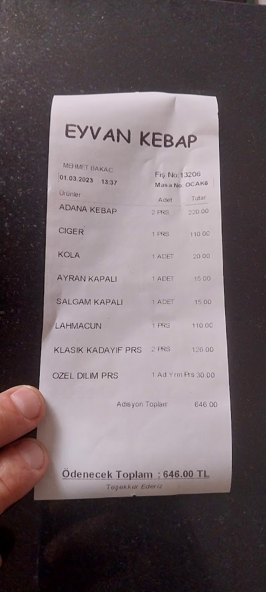 Menu Eyvan Kebap-6