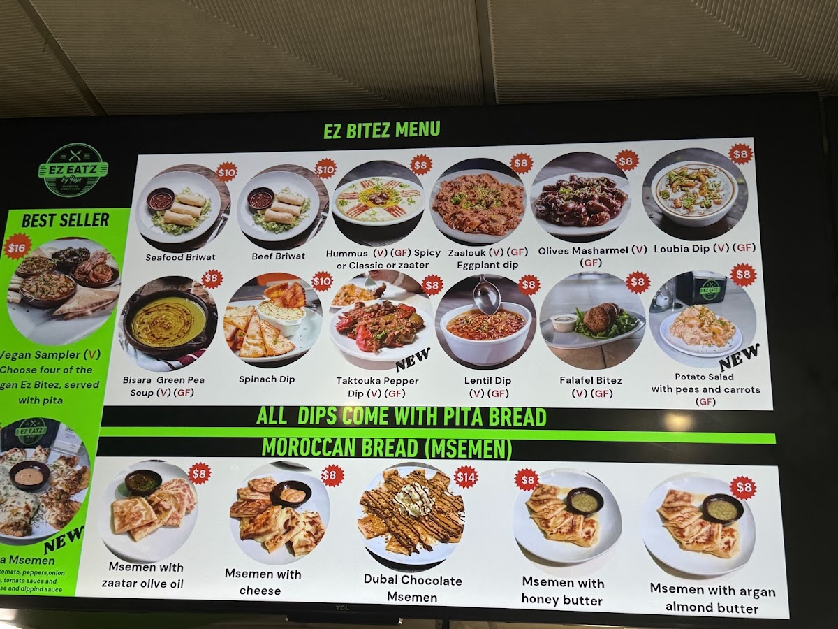 Menu Ez Eatz By Yaya-8