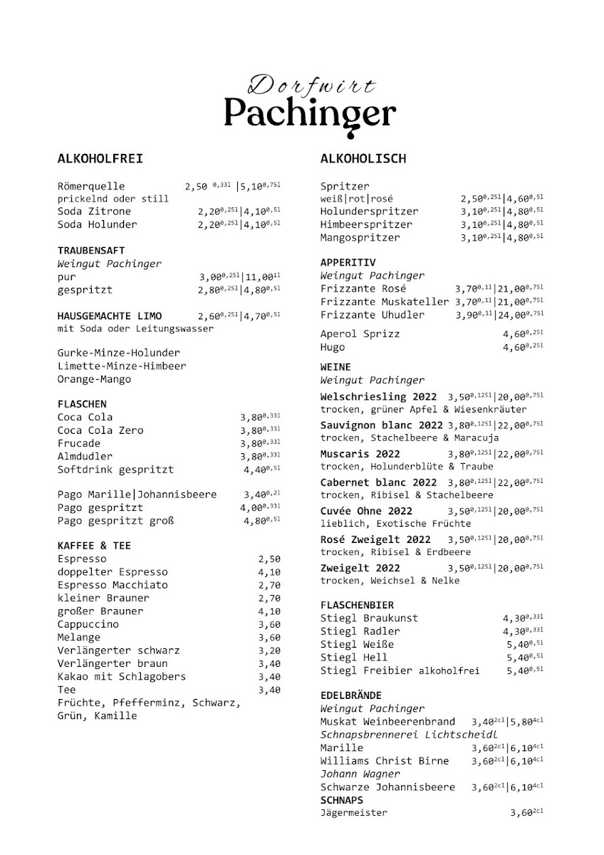 Menu F & H Pachinger Vineyard-1