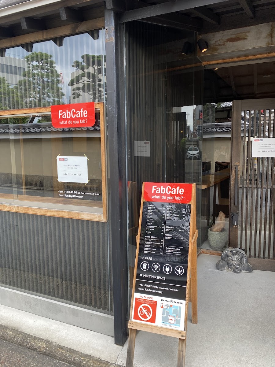 Menu Fabcafe Kyoto-8