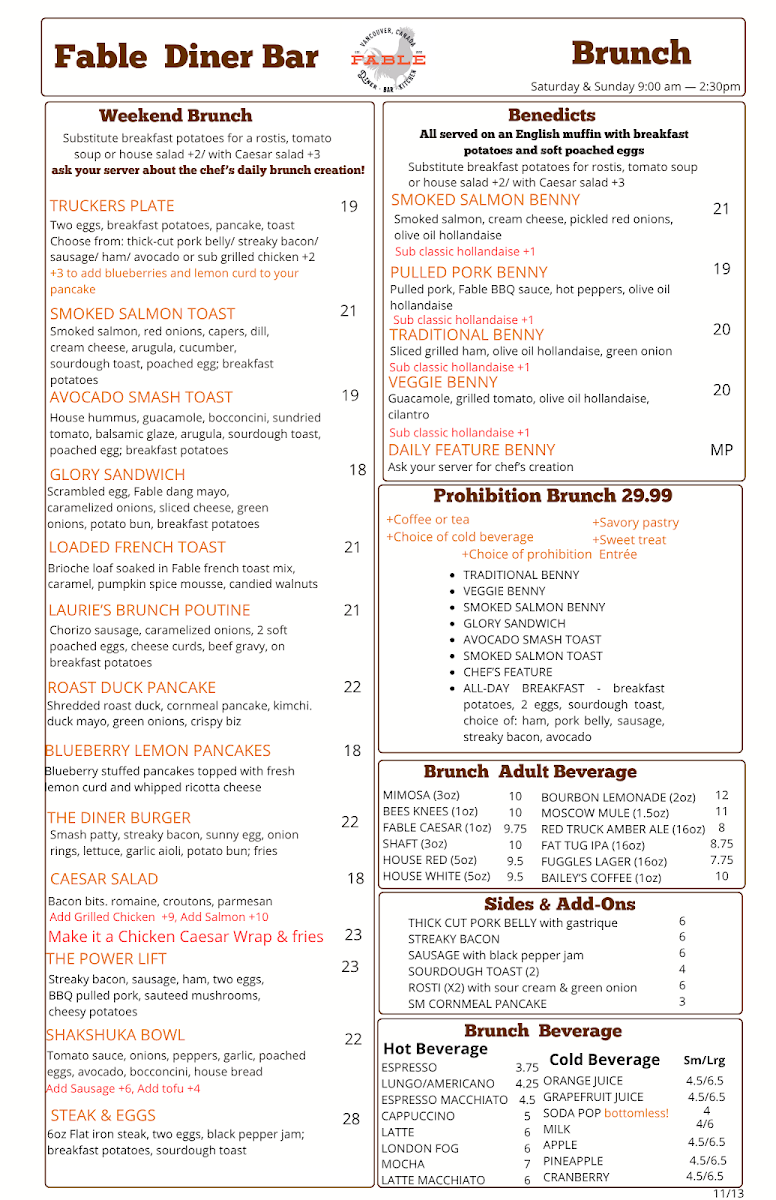 Menu Fable Diner & Bar-2