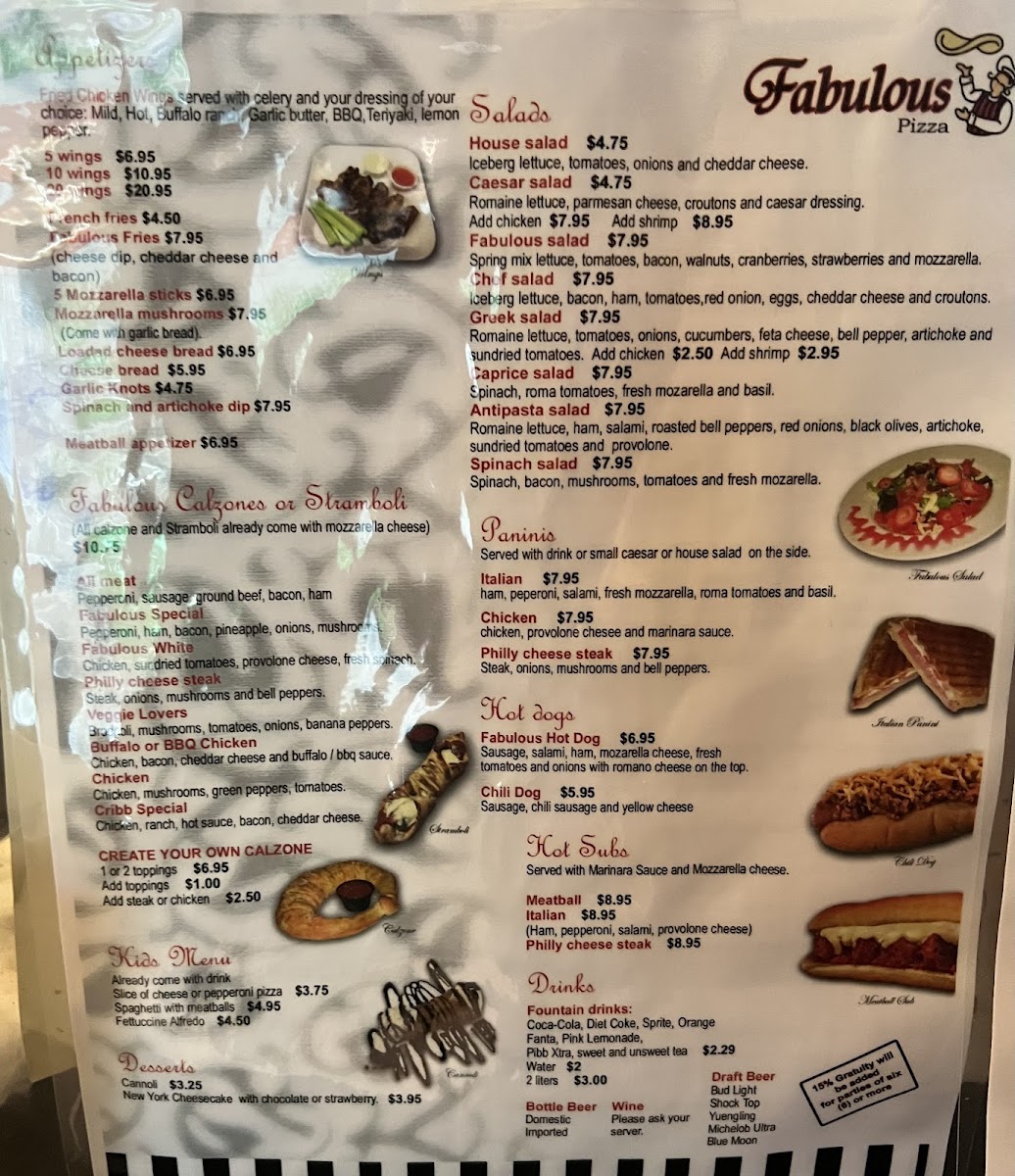 Menu Fabulous Pizza-4
