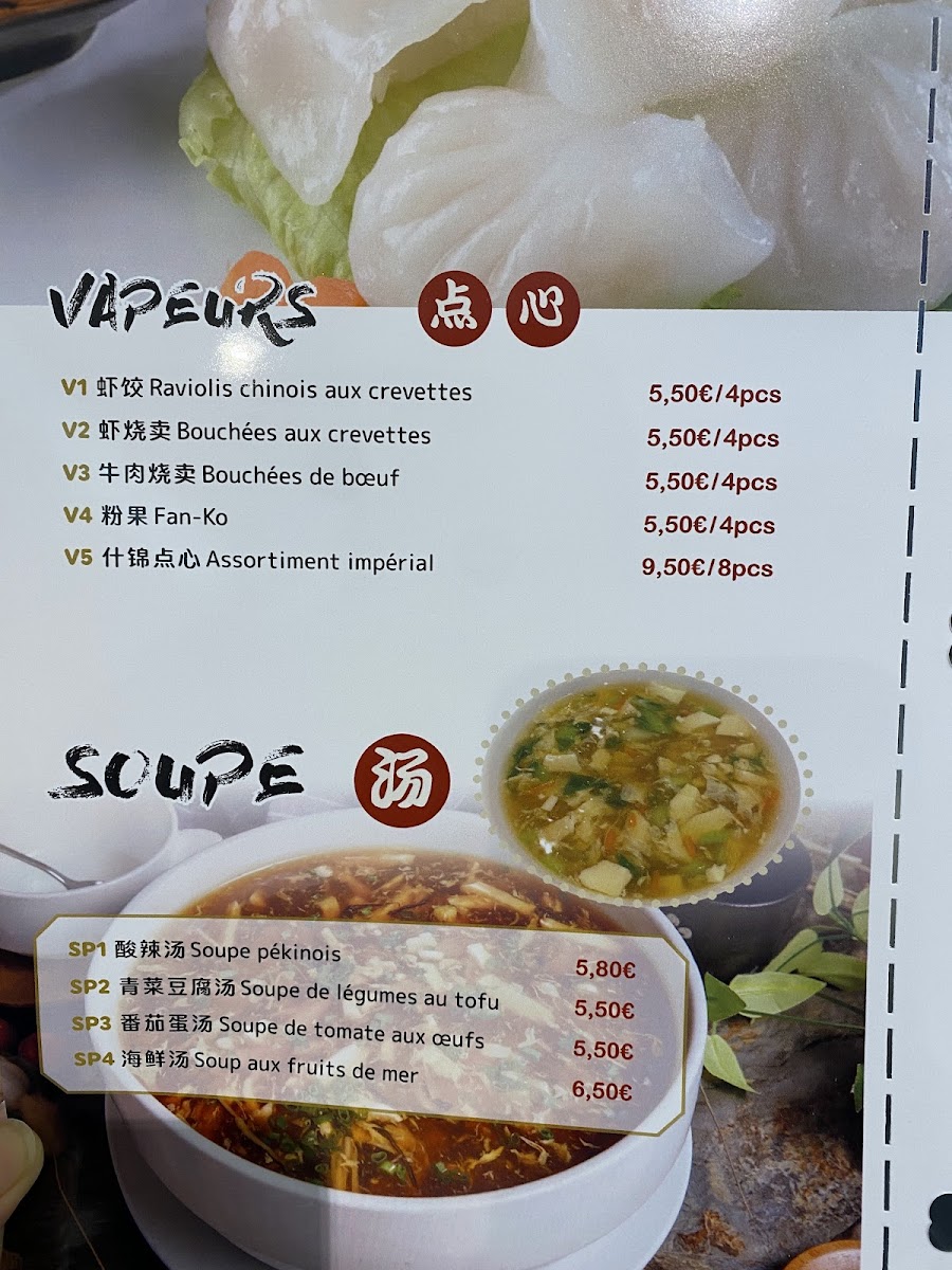 Menu Face À Face-10