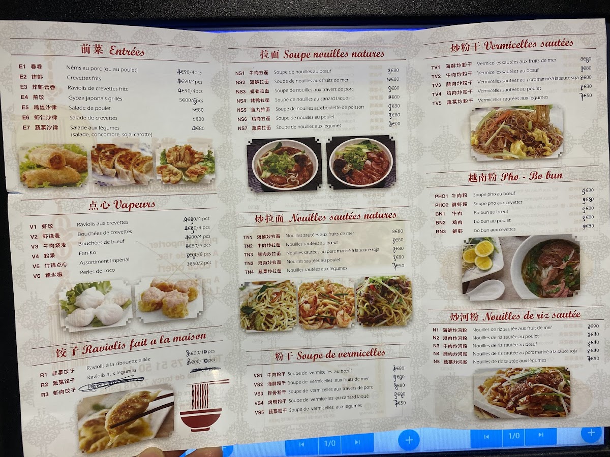 Menu Face À Face-9