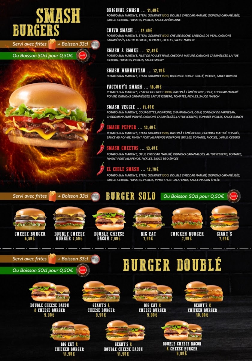 Menu Factory 76-4