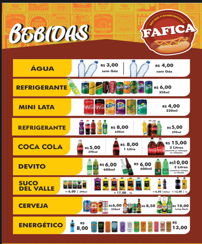 Menu Fafica Hot Dogs Hamburgueria-4