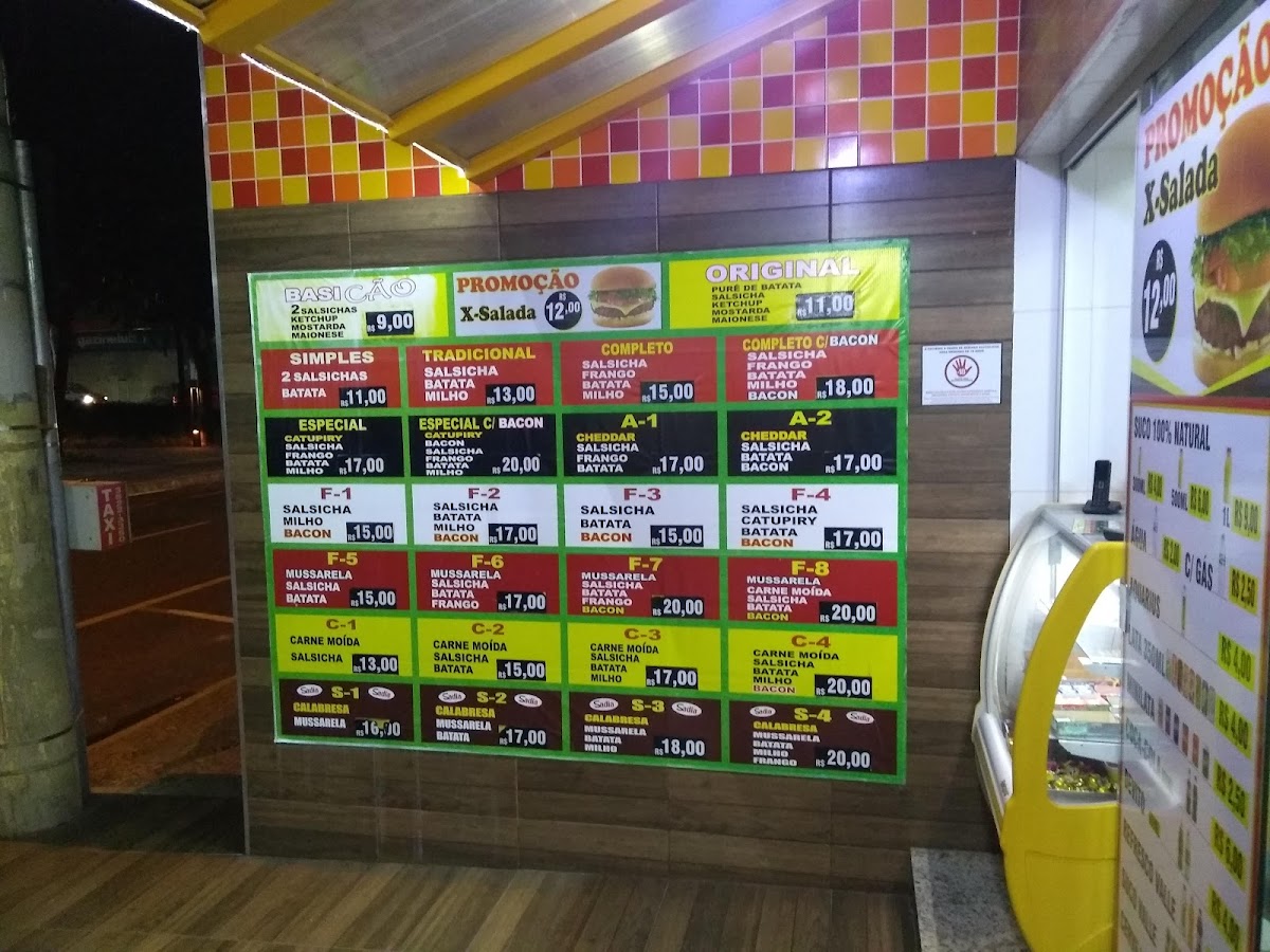Menu Fafica Hot Dogs Hamburgueria-6