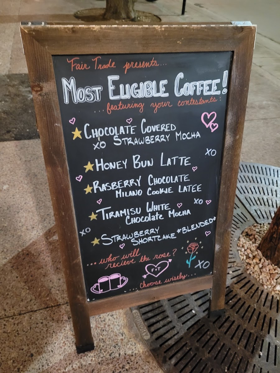 Menu Fair Trade Coffee House-2