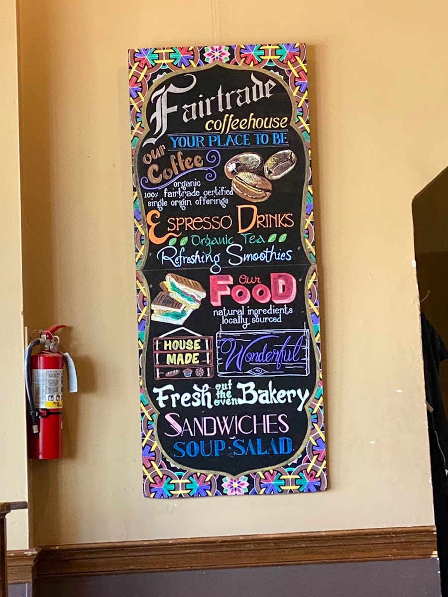 Menu Fair Trade Coffee House-8