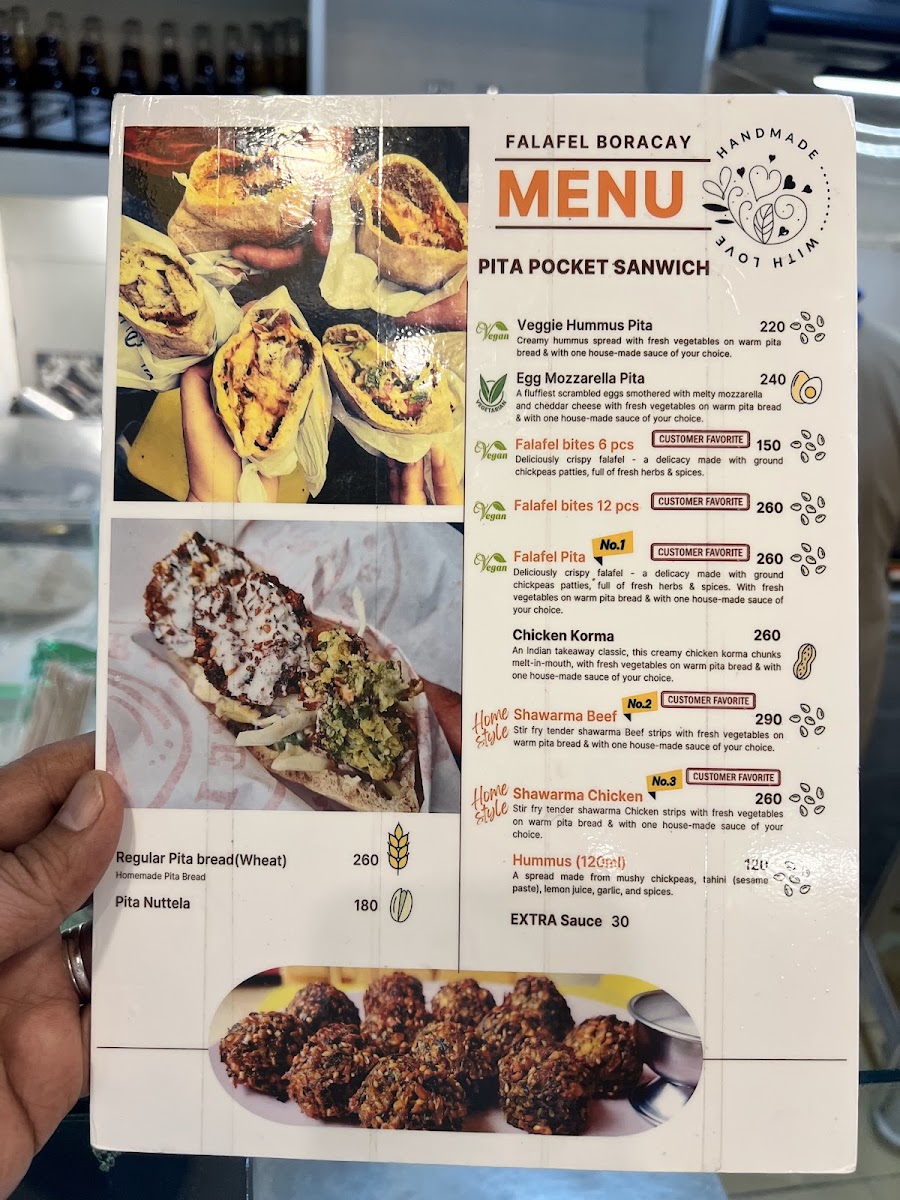 Menu Falafel Boracay Food & Beverages-3