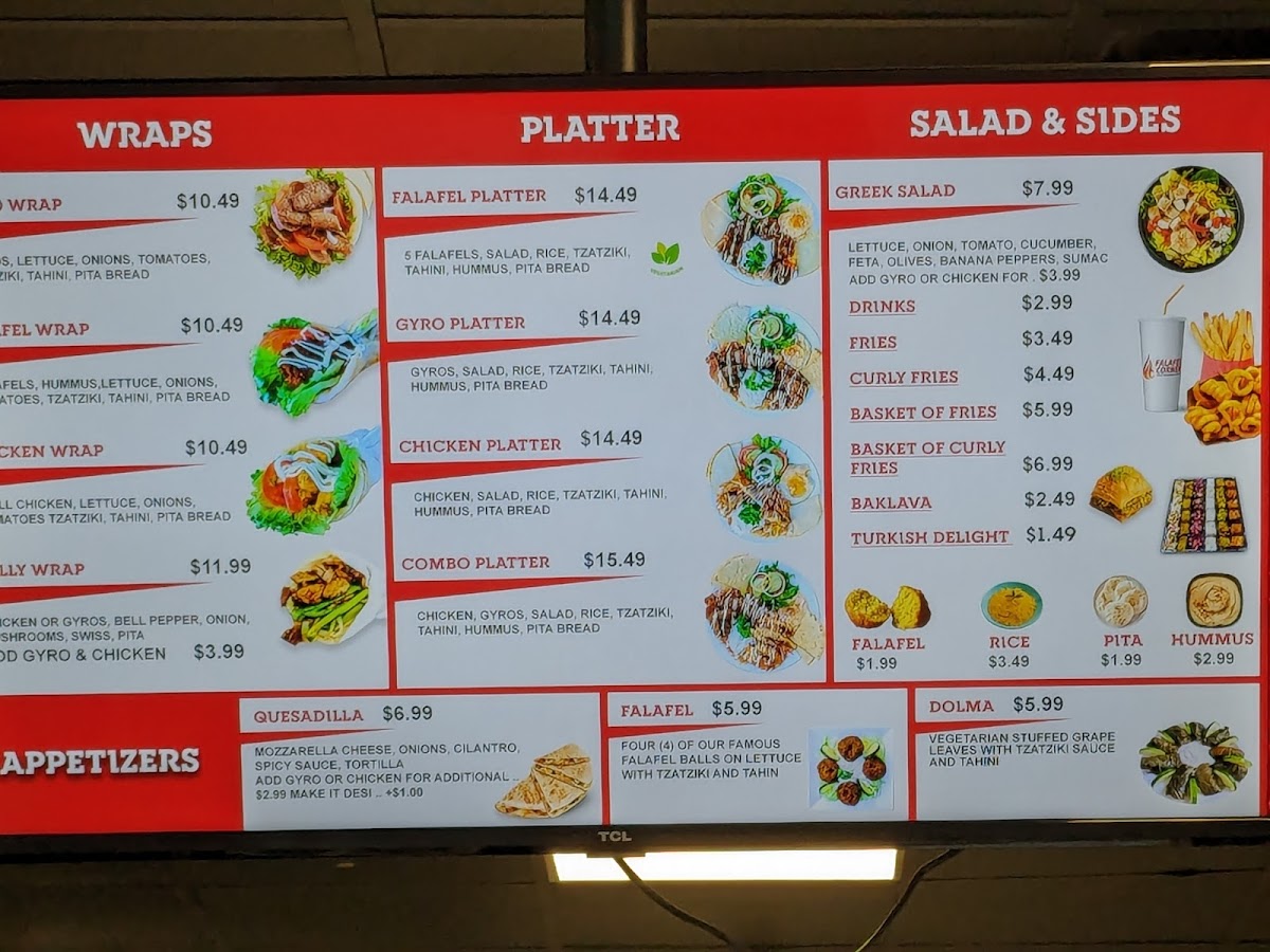 Menu Falafel Corner-7