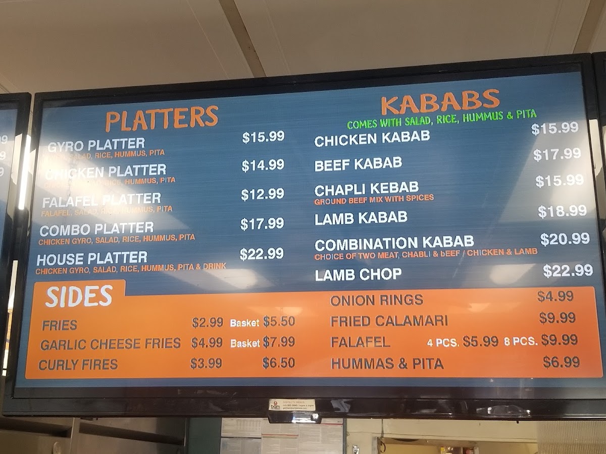 Menu Falafel N Gyro Kabab House-1