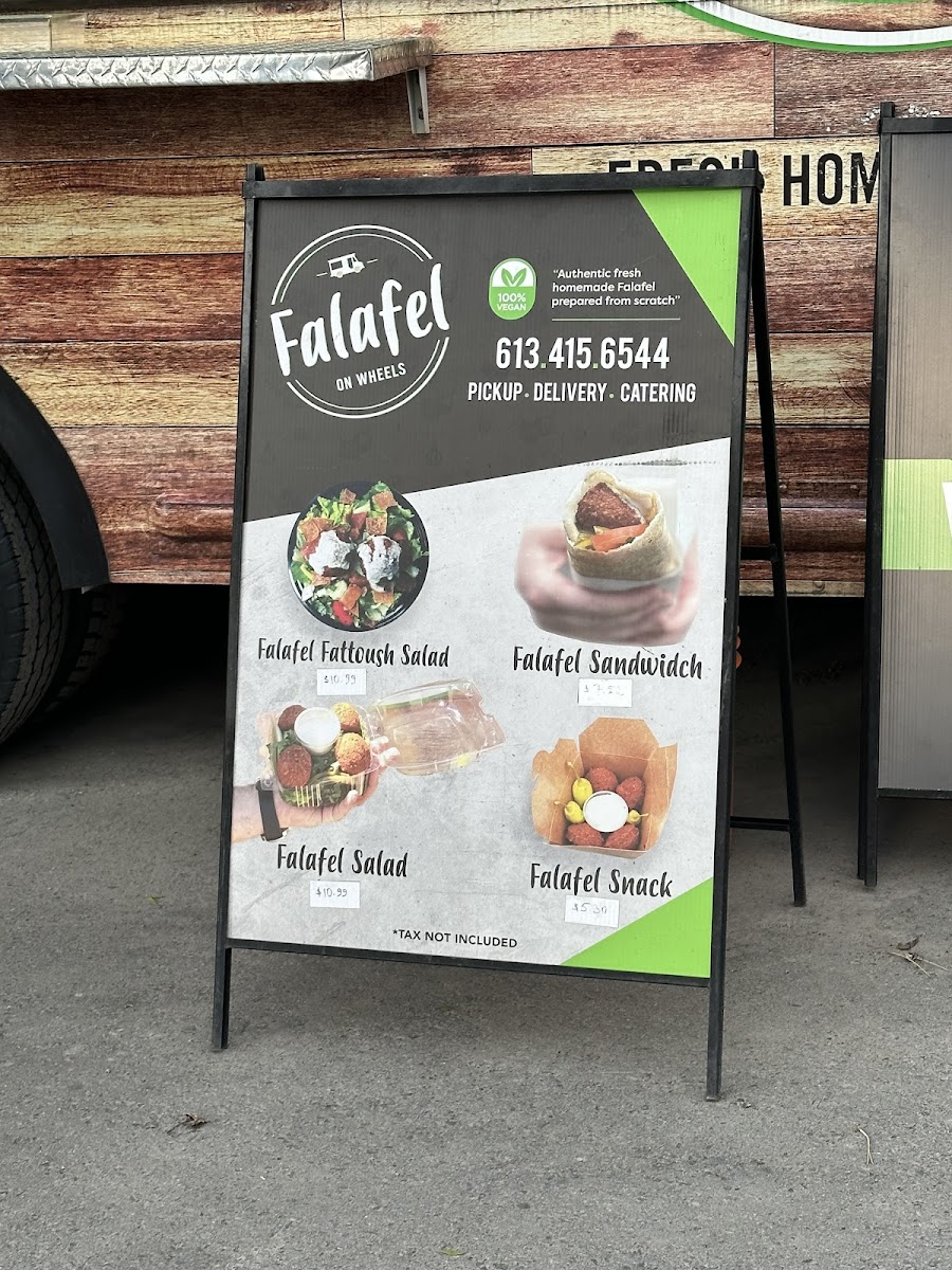Menu Falafel On Wheels-4