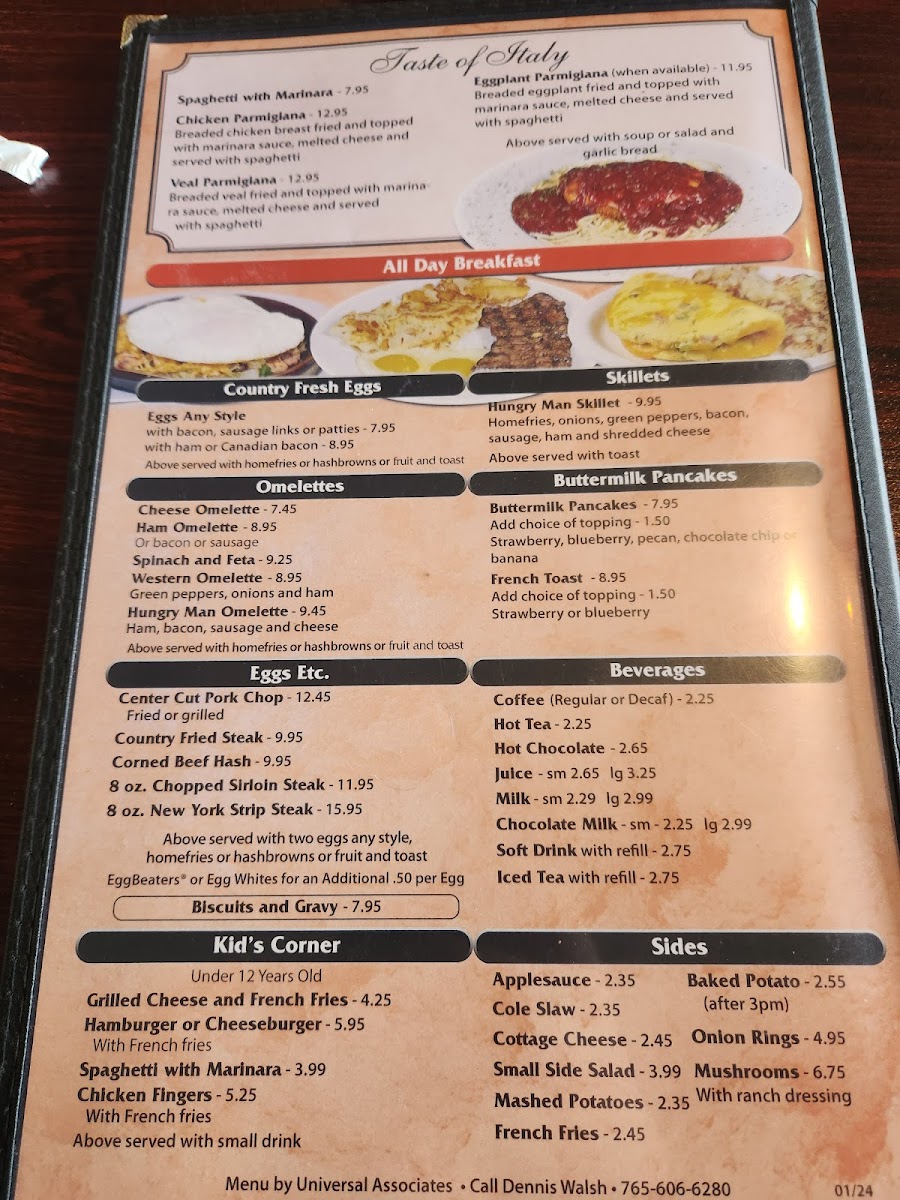Menu Falcon Family Restaurant-1