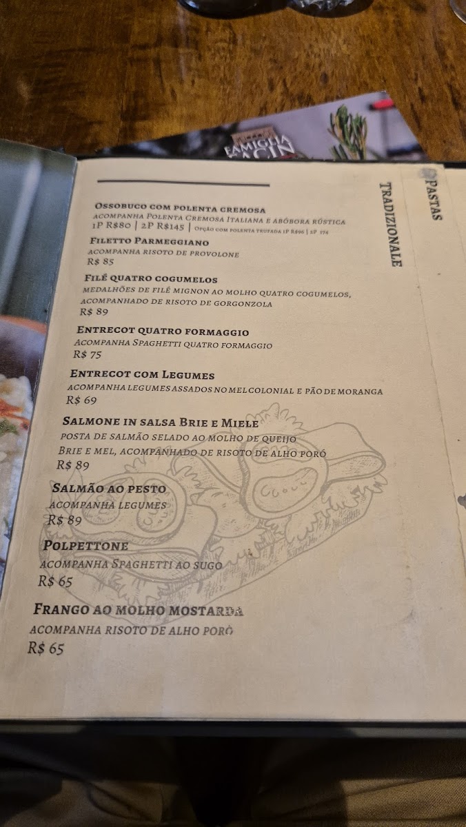 Menu Famiglia Facin Casa Florenca (Bela Vista)-3